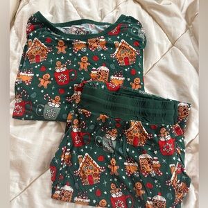 Monkeeroos Jolly Gingerbread Pajama Set - Women’s Large